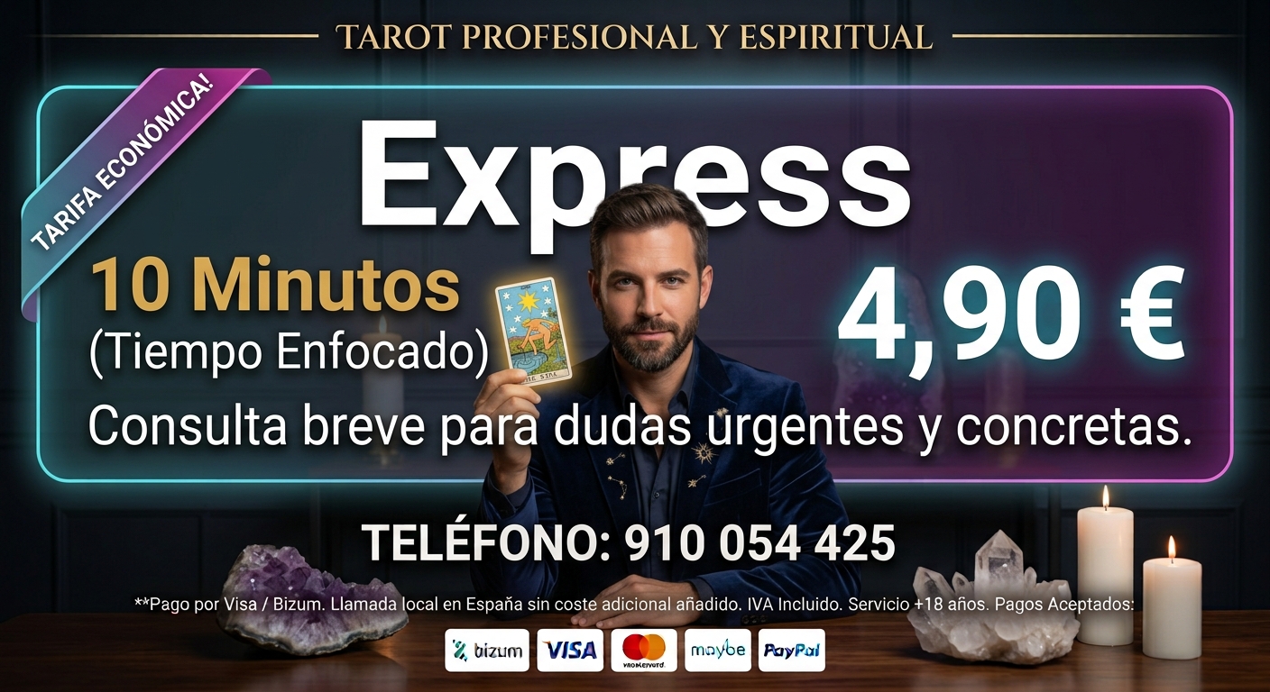 Consultas de Tarot Económico por Visa o Bizum